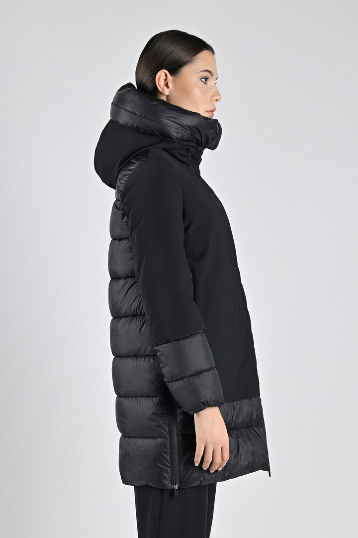 Becancour Long Jacket Black