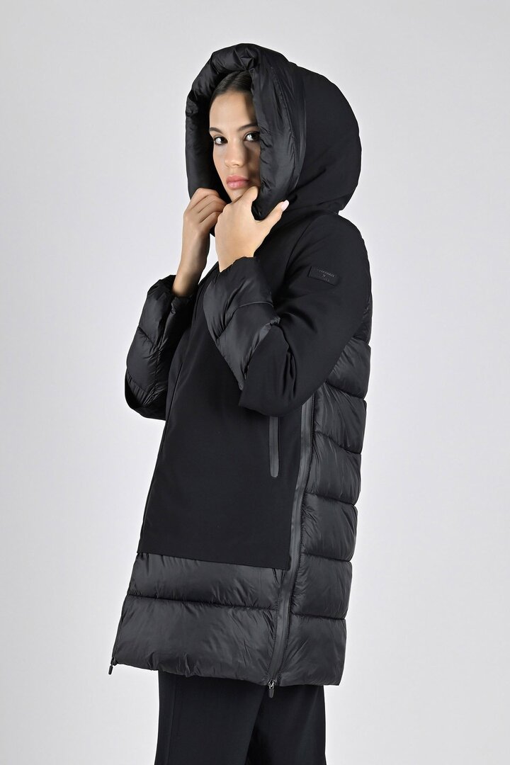 Becancour Long Jacket Black