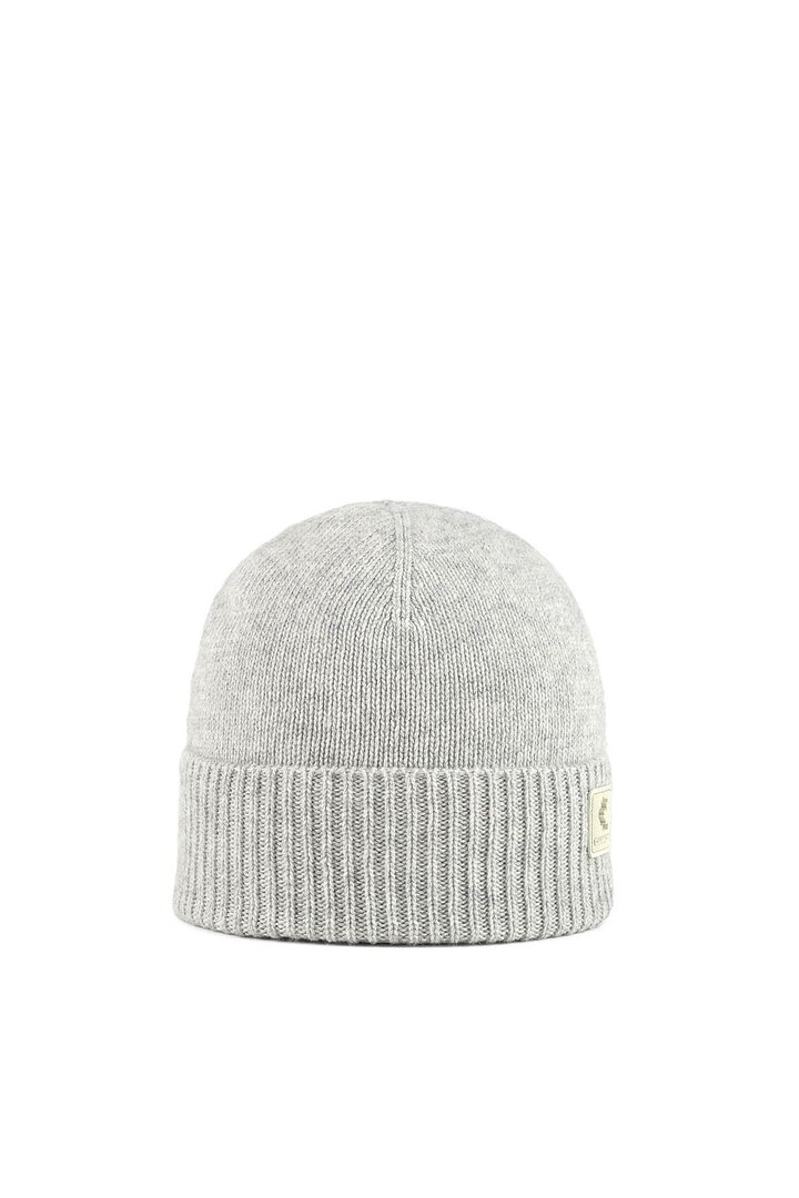 Beanie With Wool And Cashmere Grey