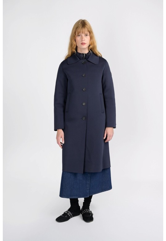Tachie coat long Dark Navy