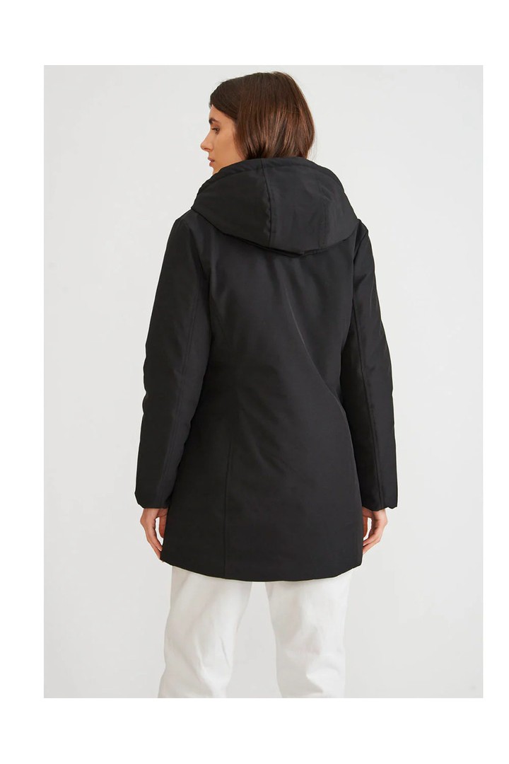 YORKTON LONG JACKET BLACK