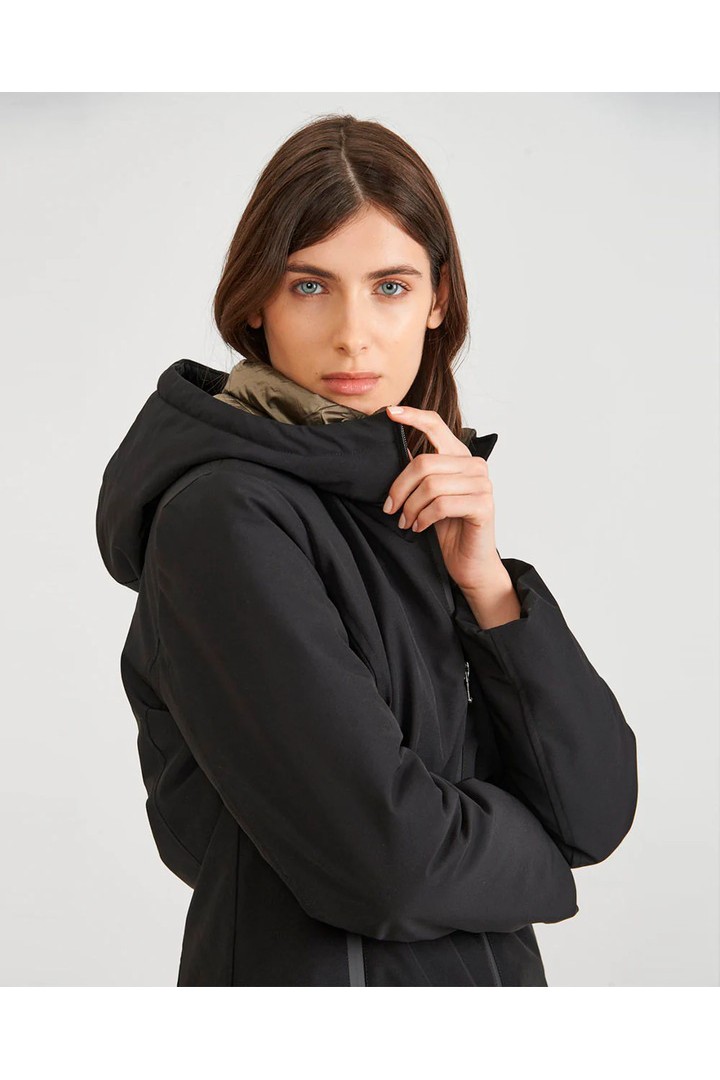 YORKTON LONG JACKET BLACK