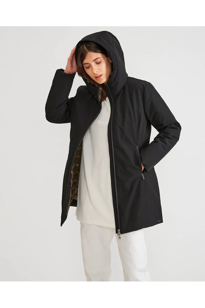 YORKTON LONG JACKET BLACK