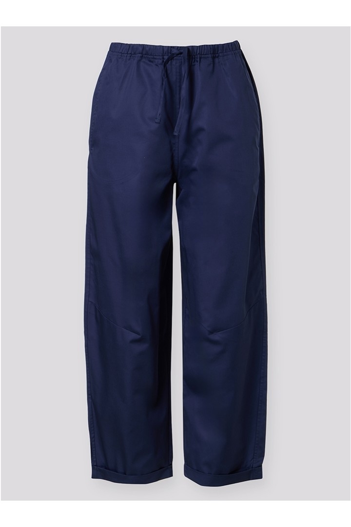 POPLIN PANTS CALL NAVY