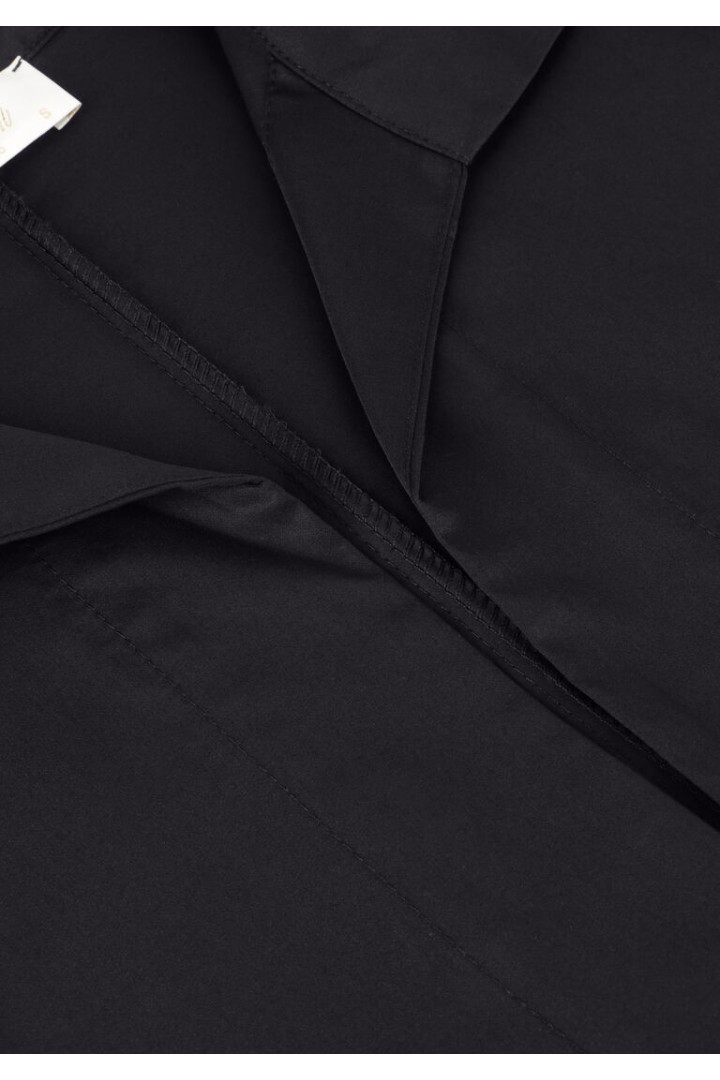 POPLIN BLOUSE COURAGE BLACK