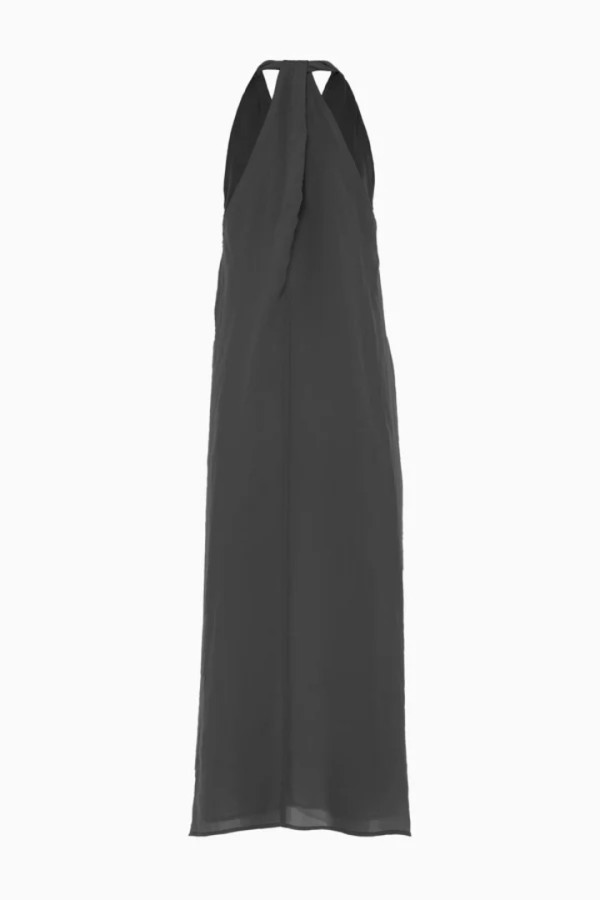 MUSE MIDI DRESS GREY
