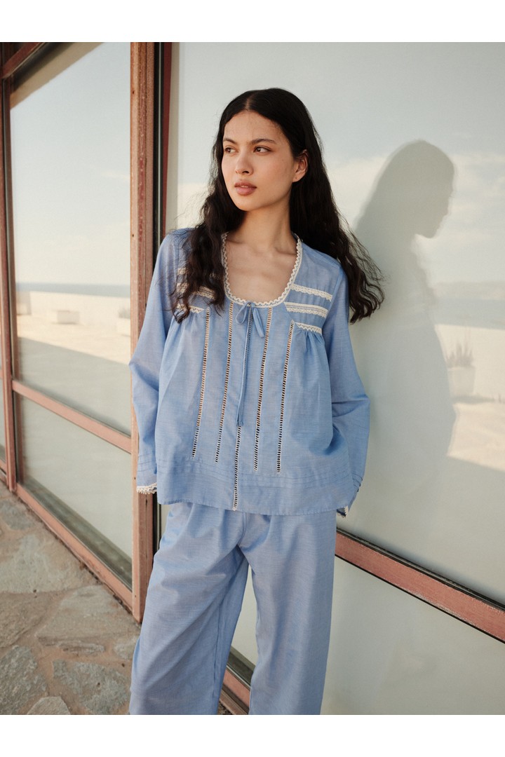 Tranquil Trouser Light Blue