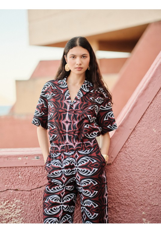 SUNFLARE PRINTED SHIRT