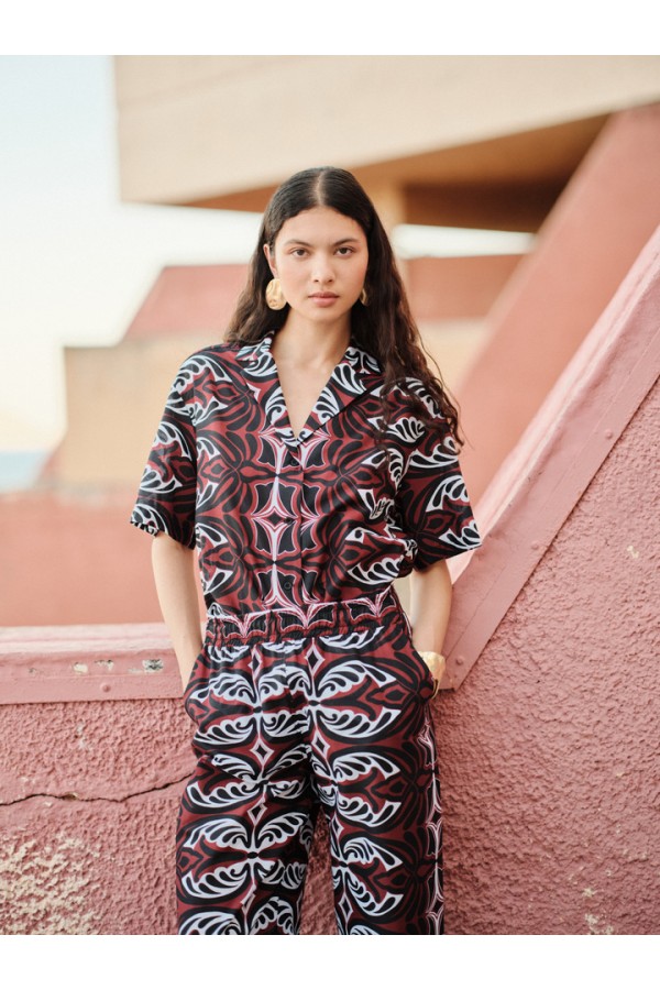 SUNFLARE PRINTED SHIRT