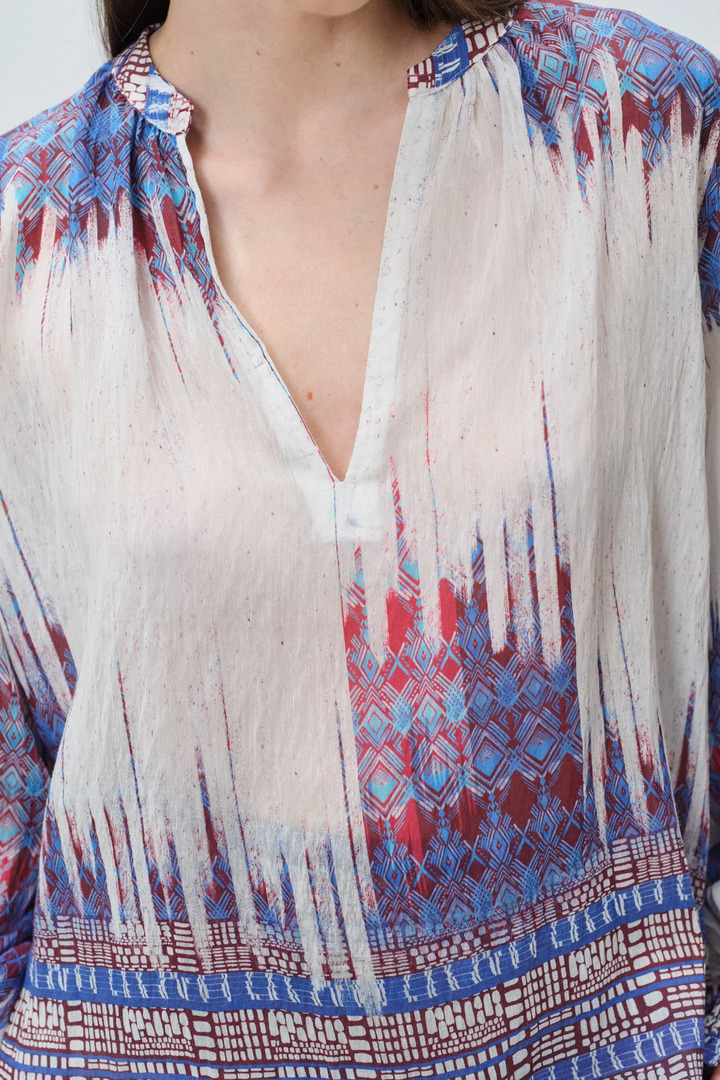 BOHEME LINEN BLOUSE