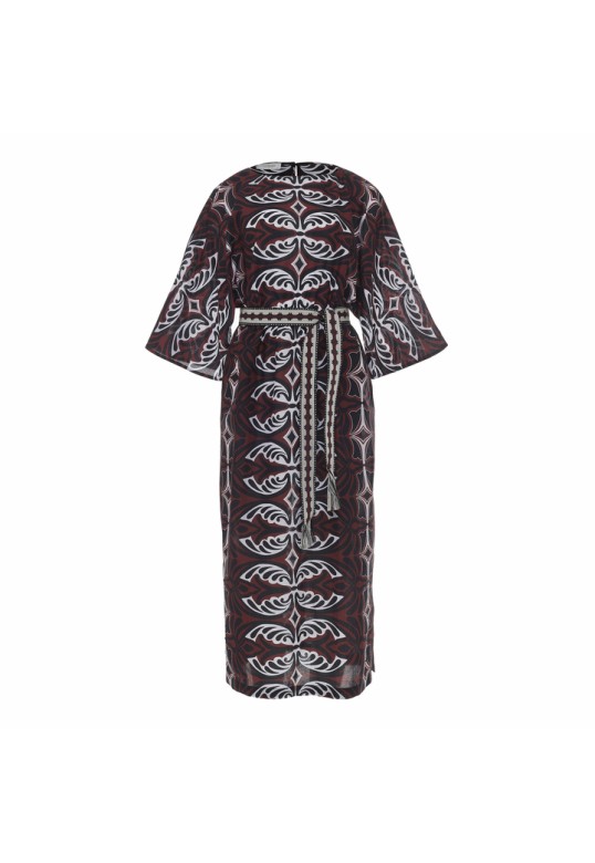PEBBLE PRINTED DRESS