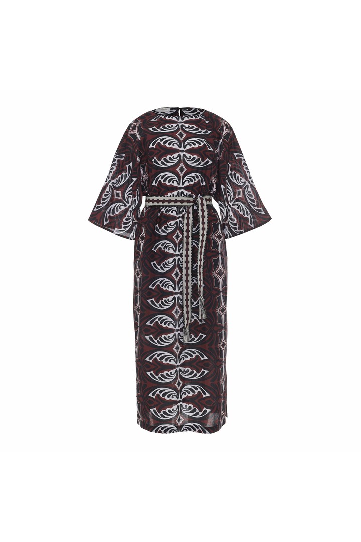 PEBBLE PRINTED DRESS