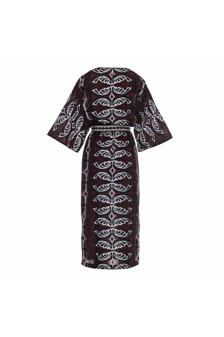 PEBBLE PRINTED DRESS