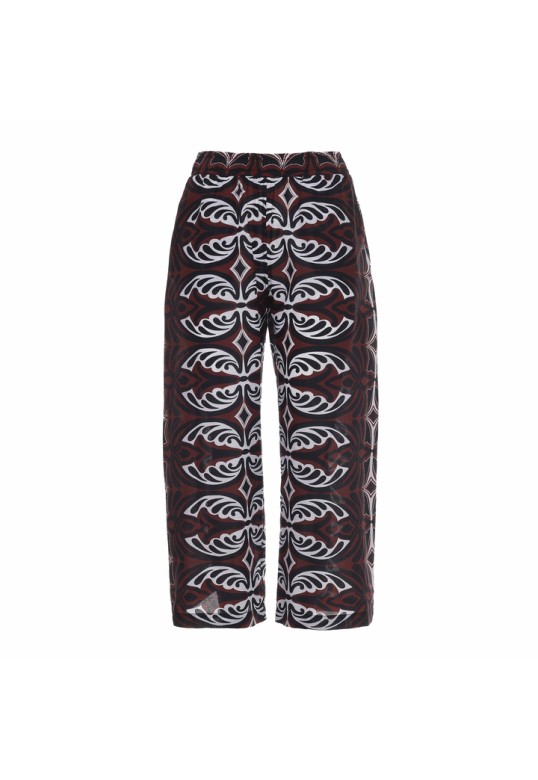 SHELL PRINTED PANTS