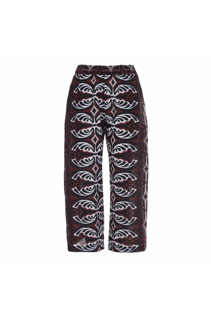 SHELL PRINTED PANTS