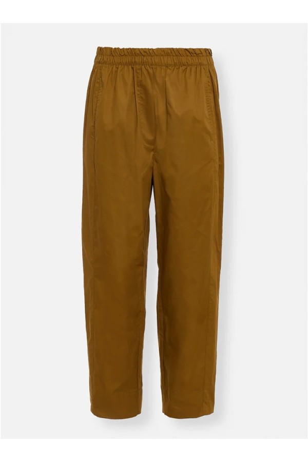 CELESTINE POPLIN PANTS KHAKI