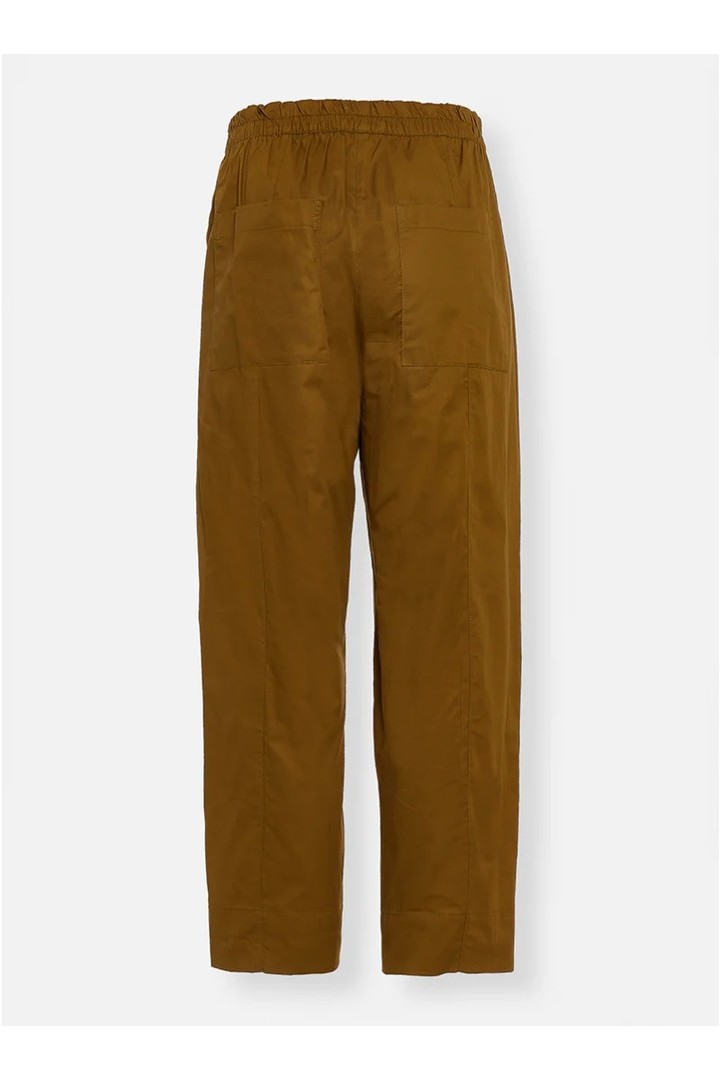 CELESTINE POPLIN PANTS KHAKI