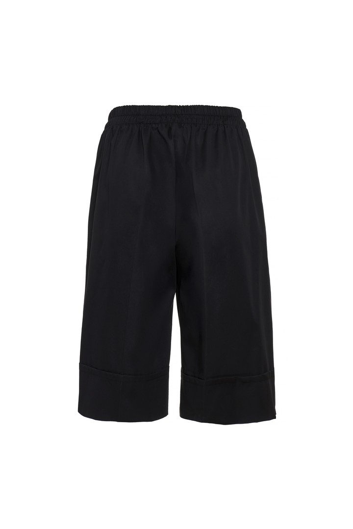 MOON POPLIN SHORTS BLACK