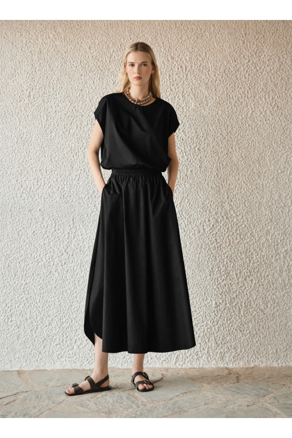 VERVE POLIN SKIRT BLACK