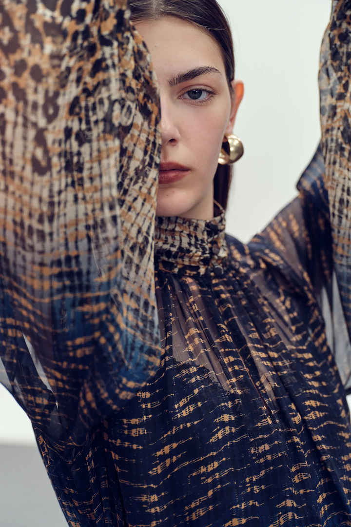 ASTER SILK BLOUSE
