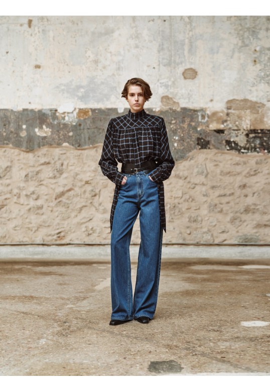 IVTAIE Blue relaxed fit Jean Pants 
