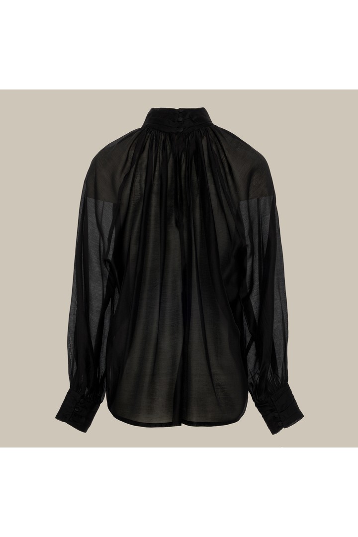 LUMIERE blouse Black