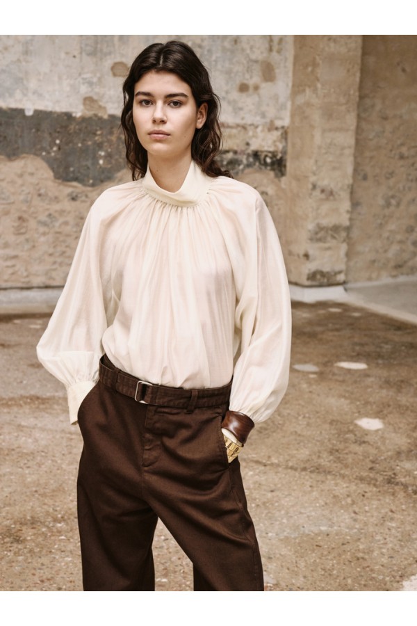 LUMIERE blouse Ecru