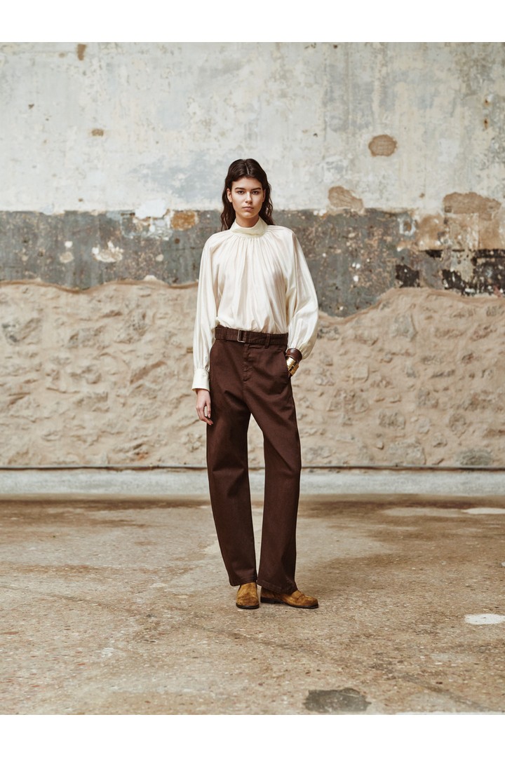 LUMIERE blouse Ecru