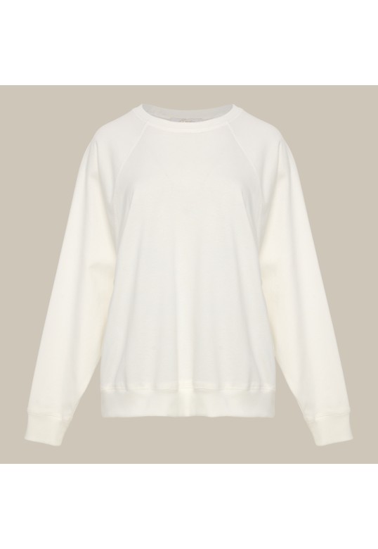 SAPHINE cotton blouse White