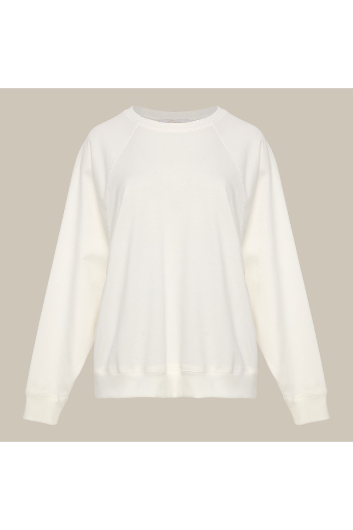 SAPHINE cotton blouse White