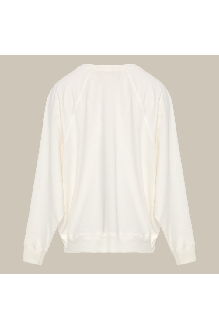 SAPHINE cotton blouse White