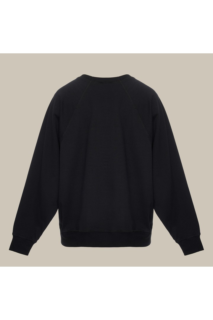 SAPHINE cotton blouse Black