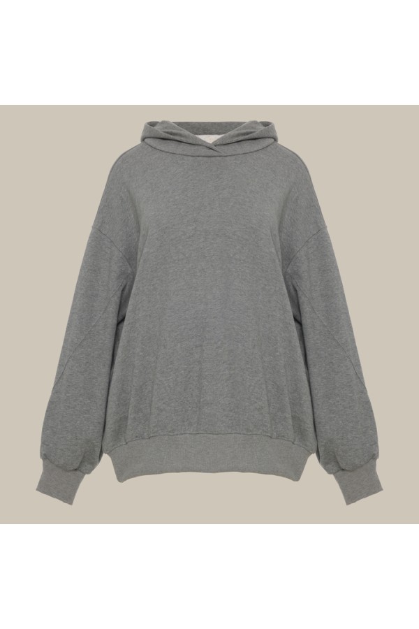 JACQUELINE cotton sweatshirt Grey