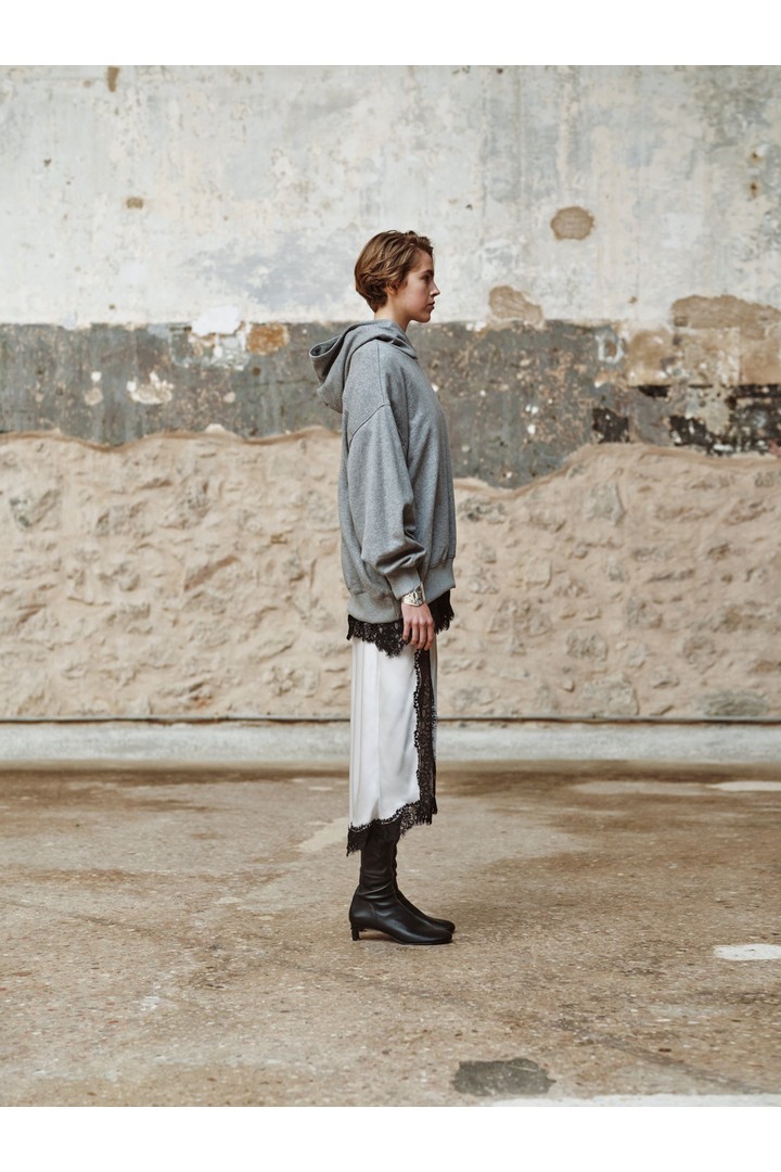 JACQUELINE cotton sweatshirt Grey