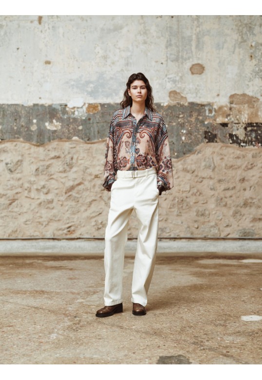 NATHALIE Multi Color printed Shirt 
