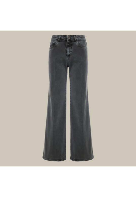 CHLOE Grey flared Jean Pants