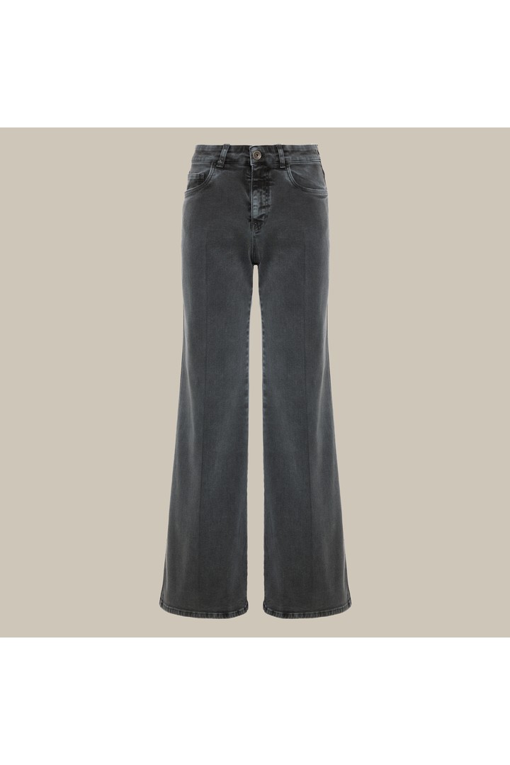 CHLOE Grey flared Jean Pants