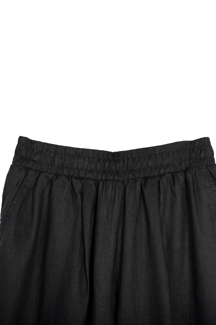 DELLOS LINEN PANTS BLACK