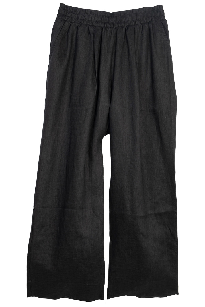 DELLOS LINEN PANTS BLACK