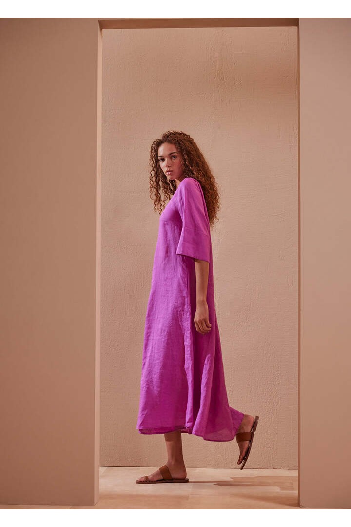 ILENA DRESS FUCSHIA