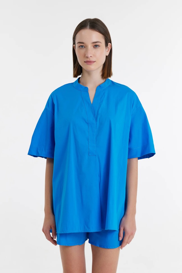 KRINI BLOUSE TURQUOISE