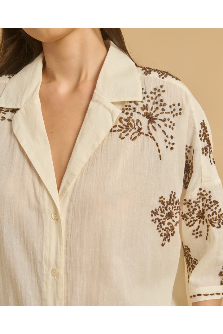 CLARAO SHIRT CAMEL