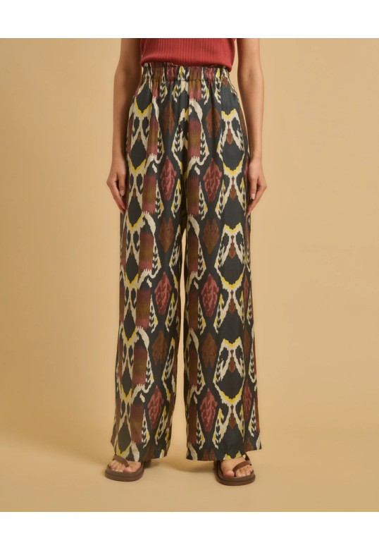 PACIANO PANTS NAVY PLUM FOG