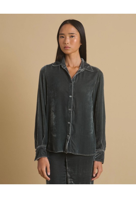 CABALIA SHIRT GREEN GREY