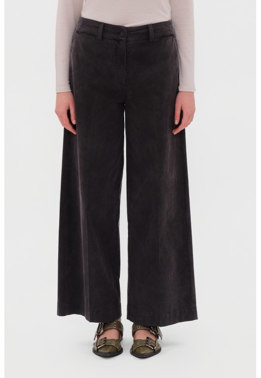 Wide Leg Pants Vintage Black