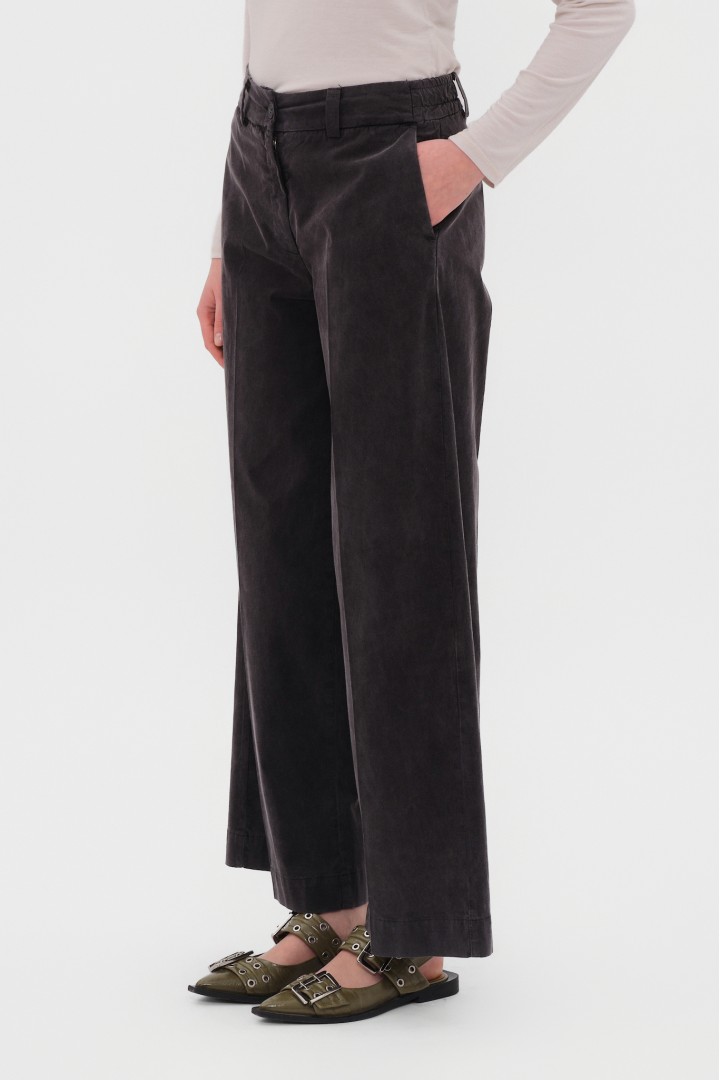 Wide Leg Pants Vintage Black