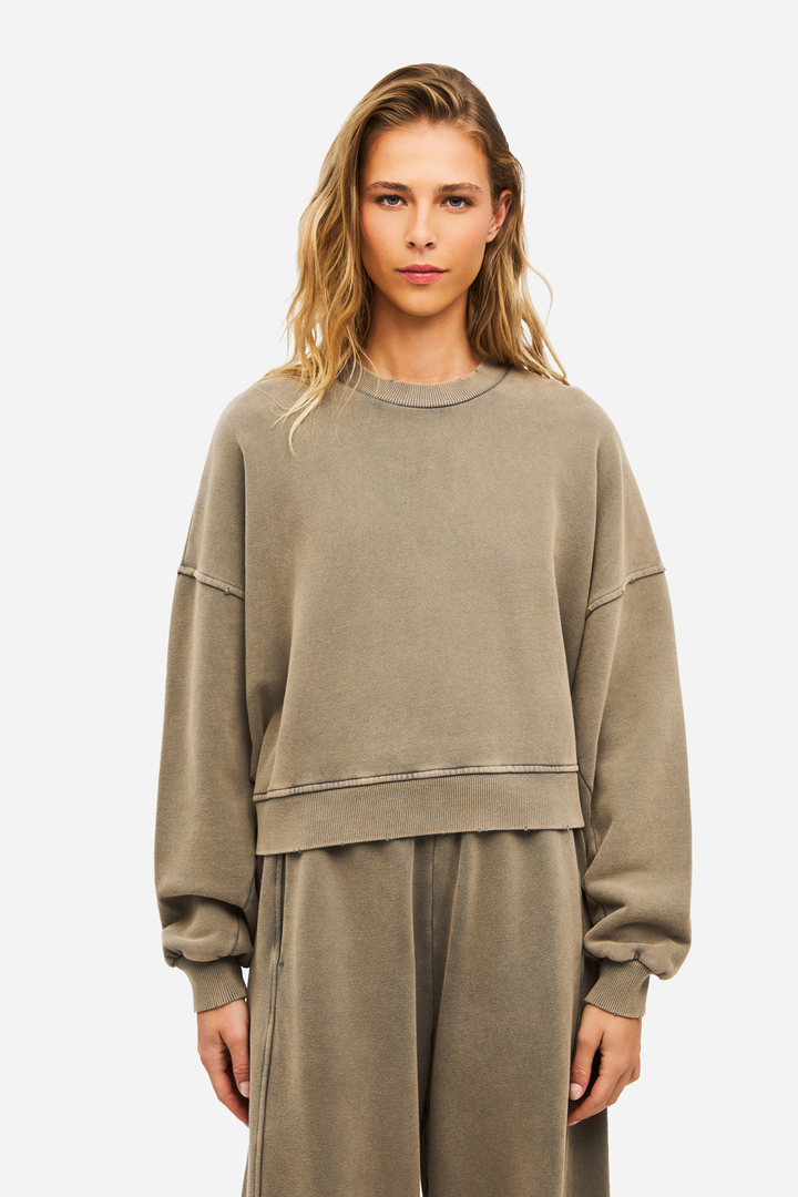 Oversized Crewneck VINTAGE ROCK
