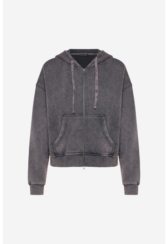 Heavy Duty Fleece Full Zip SHADOW GREY