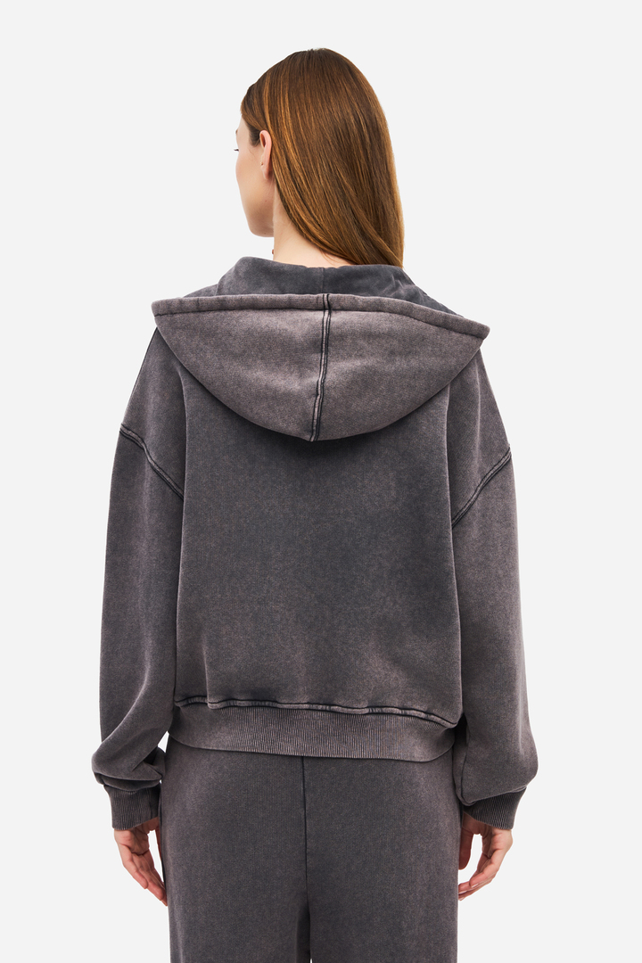 Heavy Duty Fleece Full Zip SHADOW GREY