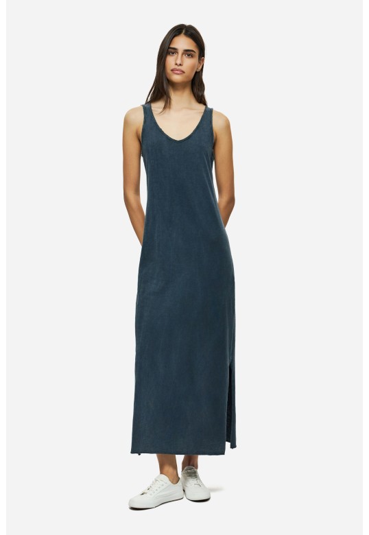 MAXI TANK DRESS VINTAGE BLUE